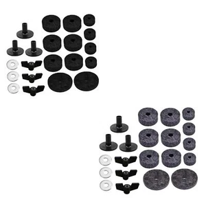 21Pcs Cymbal Replacement Accessories with Wing Nuts Washers for Drum Set - Picture 1 of 11