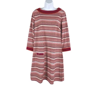 Cabana Life Sedona Shift Dress Multicolored Print NWT Women's Medium - Picture 1 of 12
