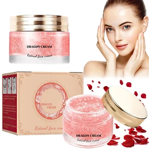 2 PIEZAS Crema Fácil Sangre de Dragón, Retinol Placenta Crema Facial Sangre de Dragón, Reafirme y - Imagen 1 de 12