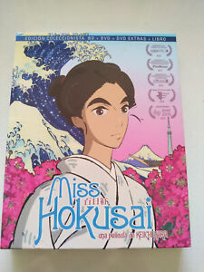 Miss Hokusai Keichi Hara - DVD + Blu-Ray + Libro + DVD Extras Español Japones Am