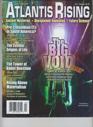 THE BIG VOID ATLANTIS RISING MAGAZINE MAR APR 2018 ANCIENT MYSTERIES | eBay