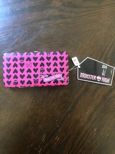 Monster High Coin Purse Wallet  3-3/4” H x 7” W, New with Tags!!! - Picture 1 of 16