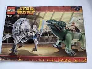LEGO 7255 Star Wars General Grievous Chase Manual de Instrucciones Solo - Imagen 1 de 3