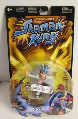 2004 Shonen Jump’s Shaman King Figure Trey MOC Mattel G4156-0710 Anime Cover