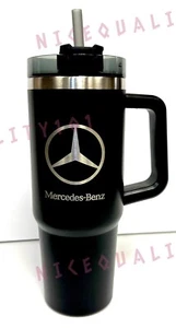 Mercedes Benz Cup With Holder Mug Tumbler Hot Cold Travel 30 oz - Picture 1 of 1