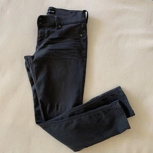 Pantalones de mezclilla para mujer Express Stella 8 hasta el tobillo gris oscuro súper elásticos - Imagen 1 de 6