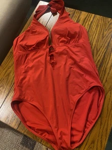 RALPH LAUREN DAMEN BADEANZUG XL 16-18 - Bild 1 von 9