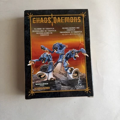 Warhammer 40k Chaos Daemons Flamers of Tzeentch - Metal - New & Sealed OOP Lot - Image 1 of 4
