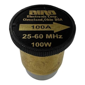 100A Bird Element for 43 Wattmeter 25-60Mhz 100W - Picture 1 of 1
