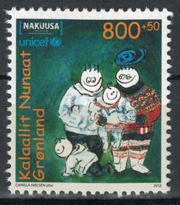 GROENLANDIA 2012 Unicef, Nakuusa MNH** - Picture 1 of 1