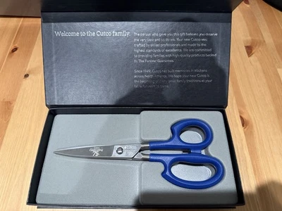 RARE Blue Cutco Super Shears 75th Anniversary Scissors BRAND NEW - Image 1 of 2
