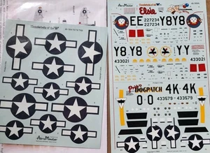 AeroMaster 1/48 Thunderbolts of the 404 Pt. I Aufkleber 48-569 - Bild 1 von 5