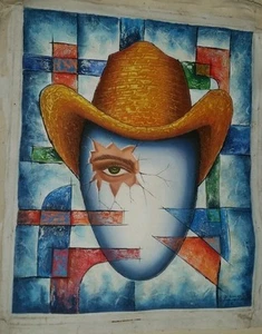 Verschiedene Kubanische Kunst Original Modern Leinwand Abstrakt Pop Arte De Cuba Ölgemälde - Bild 1 von 12