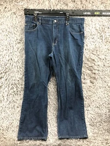 Structure Bootcut Jeans Size 38x32 Mens Mid Rise Medium Wash Blue - Picture 1 of 11