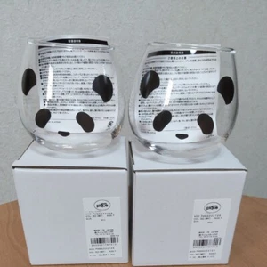 Gelato Pique Panda Design Glass Set of Two - Picture 1 of 4