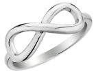Infinity Ring In Sterling Silver