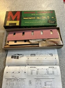 KIT HOBBIES MODELO VINTAGE Nº 591 - TIENDAS DE ISEL O AUTOMÓVILES - ESCALA HO, NUEVO EN CAJA Madera - Imagen 1 de 12