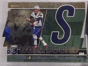 2022 ELITE EXTRA GOATBOUND TOM BRADY "S" CASE HIT #6 PATRIOTS MKP - Bild 1 von 2