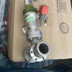 Schlüssel Hochvakuum PSA-150-83607 rechtwinkliges Ventil Flansch C9 kryogen - Bild 1 von 6