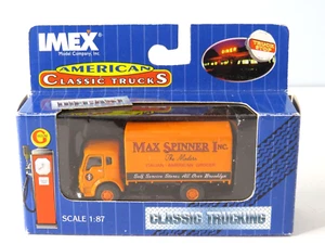 HO 1:87 Imex Classic Trucking Max Spinner Box Truck Die-Cast Boxed # 210 - Picture 1 of 2
