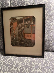 Vintage WWI Homes 40 Chevauz 8 Emmet Watson WWI Remembrance Print - Picture 1 of 2