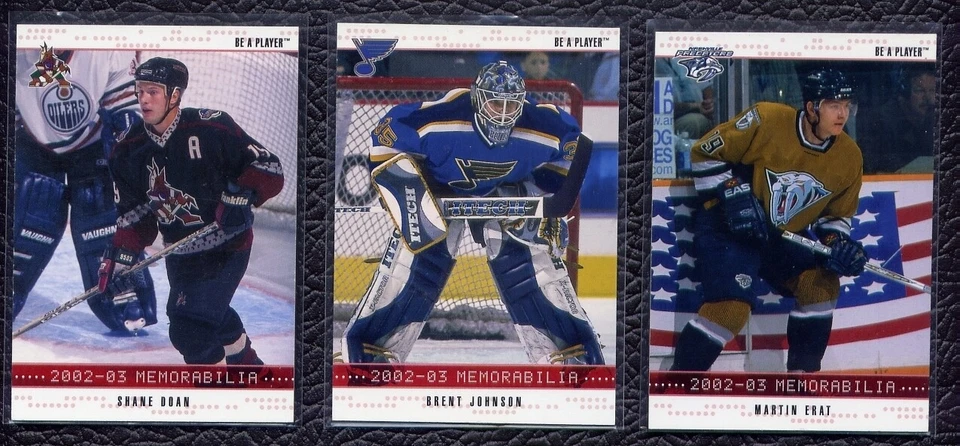 2002-03 BAP Memorabilia Ruby #42 Brent Johnson St Louis Blues /200 - Image 1 of 1