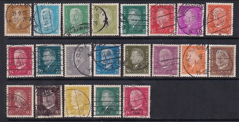 USED CLASSIC GERMANY PRESIDENT ISSUES #366/373 CV$34.00 - Image 1 of 1