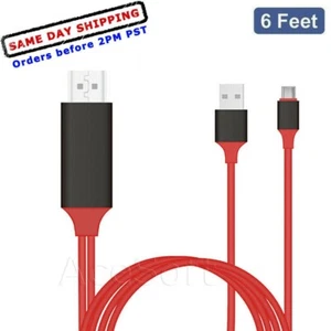 Type-C USB-C to HDMI with Quick Charging Cable for Samsung Galaxy S10 S9 Note 9 - Picture 1 of 1