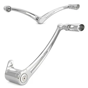 CNC chrome Brake Arm shift lever peg For Harley Softail Heritage FLSTC 00-17 - Foto 1 di 5