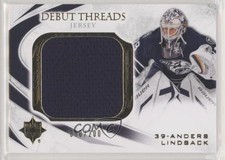 2010-11 Ultimate Collection Debut Threads Jersey /200 Anders Lindback Rookie RC