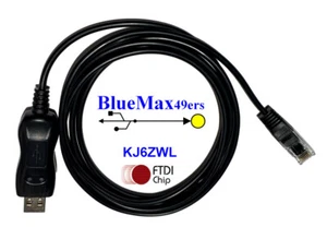 ICOM CY-6000 FTDI OPC-1122 Radio Programming Cable - Picture 1 of 3