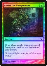 Amass the Components FOIL Avacyn Restored NM Blue Common MAGIC CARD ABUGames