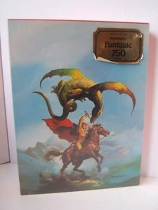 Flying Serpent VTG Sealed Waddingtons Fantasie Jigsaw Puzzle 750PC Boris Vallejo - Picture 1 of 11