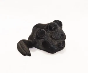 Boma Frog Sculpture -Totemic Art-Made In Canada - Bild 1 von 7