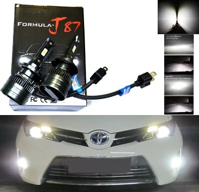 LED Kit G8 100W H7 5000K White Two Bulbs Head Light High Beam Replacement Lamp - Image 1 of 4
