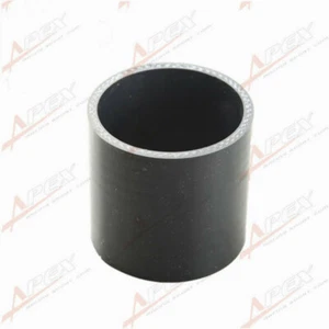 3.25" 83mm Straight Silicone Hose Coupler Intake Intercooler Pipe Black - Picture 1 of 3