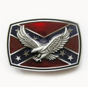 Hebilla de cinturón vaquero del oeste estilo vintage Wild West Fly Eagle también en stock en EE. UU. - Imagen 1 de 5