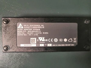3-Pin AC Adapter for Sonoscape E2 Ultrasound Machine Charger MDS-090AAS19B - Afbeelding 1 van 3