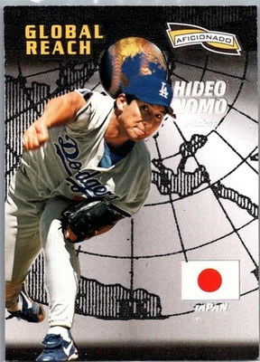 1996 Pinnacle Aficionado - Global Reach Hideo Nomo #151 — 第 1/2 张图片