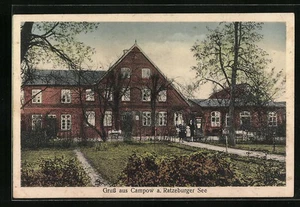 Ansichtskarte Campow am Ratzeburger See, Ortspartie  - Picture 1 of 2