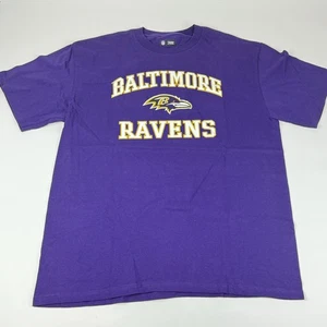 NFL Baltimore Ravens Equipo NFL Ropa Camisa XL Púrpura Logo Camiseta Equipo Oficial Fan - Imagen 1 de 8