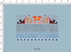 Detail Up 1/144 IAF Israeli Air Force F-16C BLOCK 40 BARAK Fighter Model Decal - Picture 1 of 1