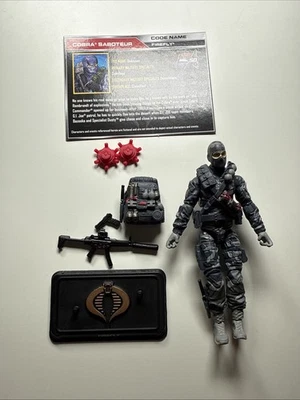 Lote de figuras GI Joe Cobra 50 aniversario 2015 exclusivo de TRU Firefly Foto 1 de 4