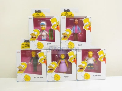 The Simpsons Jakks Pacific 2.5-inch Figure Wave 5 Complete Set of 5 - Image 1 of 4