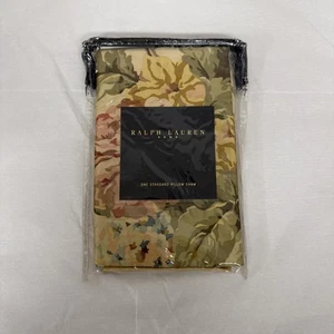 (1) Vintage Ralph Lauren Sussex Gardens Standard Kissenbezug New Old Stock! - Bild 1 von 4