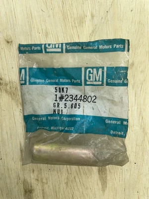 Tuerca de ajuste de zapata de freno de estacionamiento GM OEM Chevrolet GMC Truck 2344802 - Nuevo de Lote Antiguo Foto 1 de 2