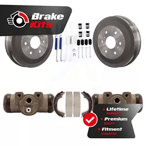 Rear Brake Drum Shoes Spring Cylinder Kit For 2010-2013 Chevrolet Silverado 1500 - Picture 1 of 2