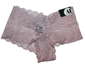 A&I Women's Burnished Lilac Lace Cheeky Boyshort Panty Underwear Size 6/M - Picture 1 of 3