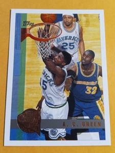 1997-98 Topps Basketball coniato a Springfield A.C. Green - Card #43 - Foto 1 di 2