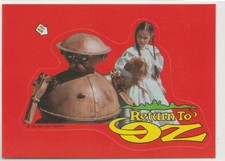 Return to Oz #34 Tik Tok & Dorothy 1985 Disney Wizard of Oz sticker ROZ 0034
